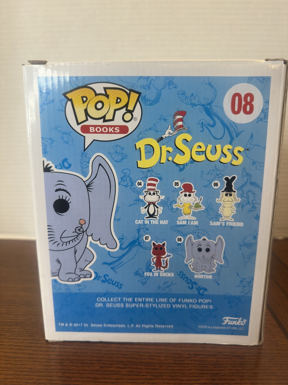 Funko Pop! Dr. Seuss Horton Vinyl Figure - Gray with Pink Accent - Picture 3 of 4